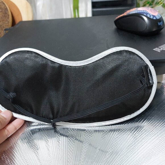 Cute Practical Sleep Eye Mask BUNDLE of 2  Furry Satin Comforts - Picture 5 of 6